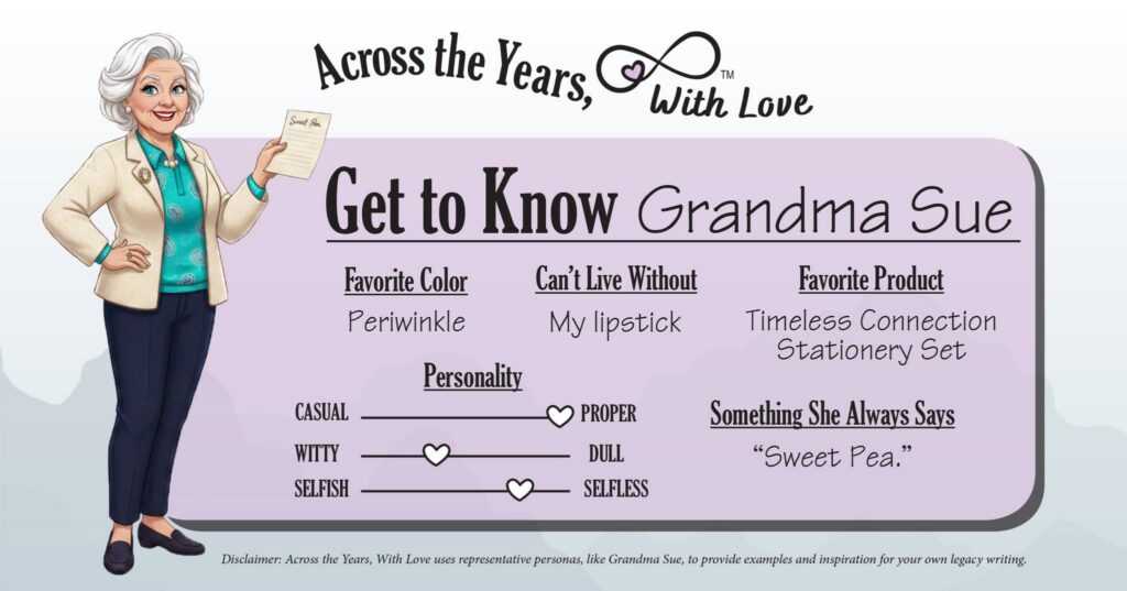 Get to Know Grandma Sue